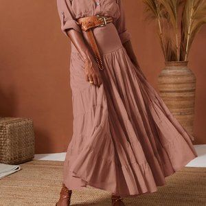 ANA WOMEN BOHO MAXI SKIRT